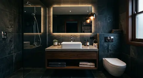 Baño completo con artefactos sanitarios y grifería nuevos
